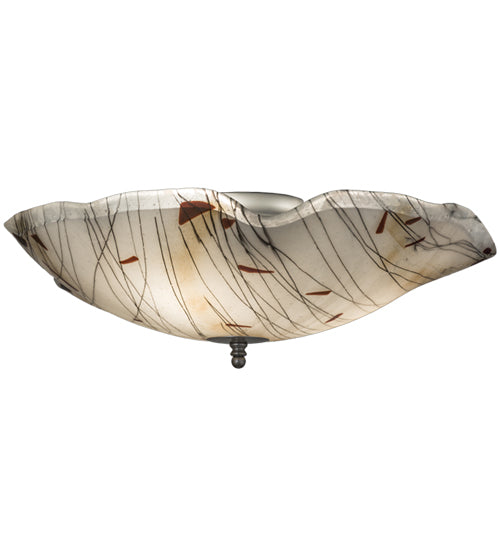 25" Wide Metro Fusion Ramoscelli Flushmount by Meyda Lighting