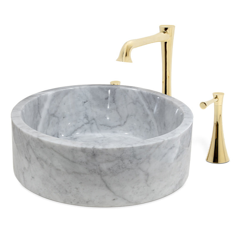 Koi Round Vessel Sink