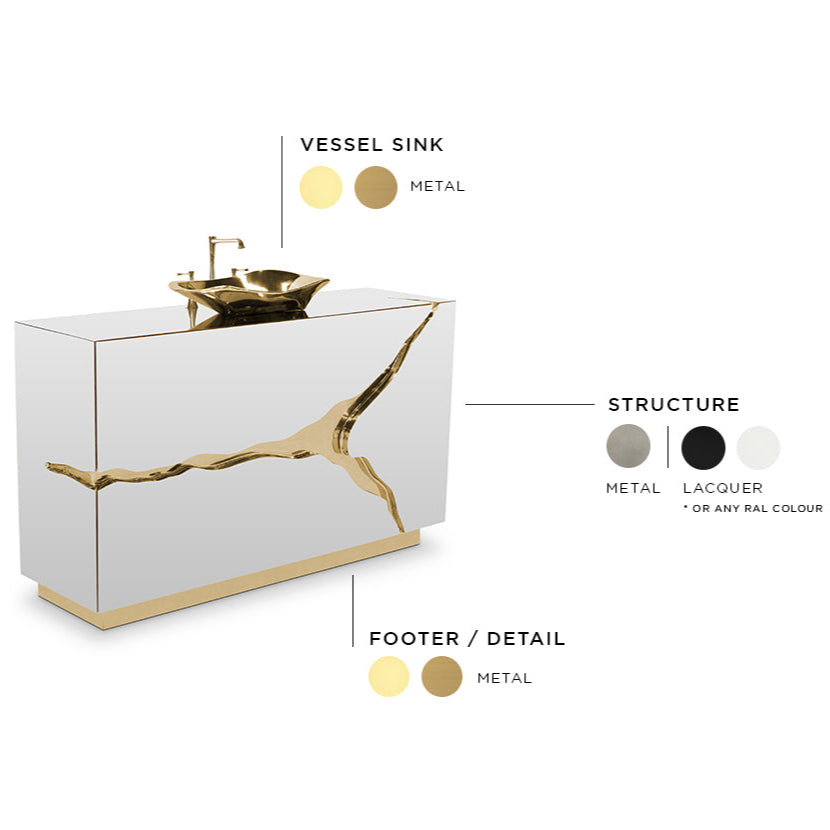 Lapiaz Single Vanity Cabinet