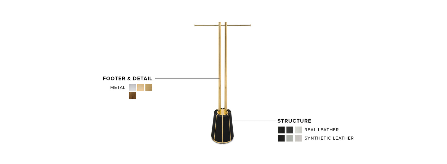 Diamond Towel Rack