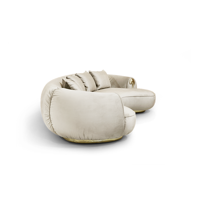 Soleil Curved Sofa