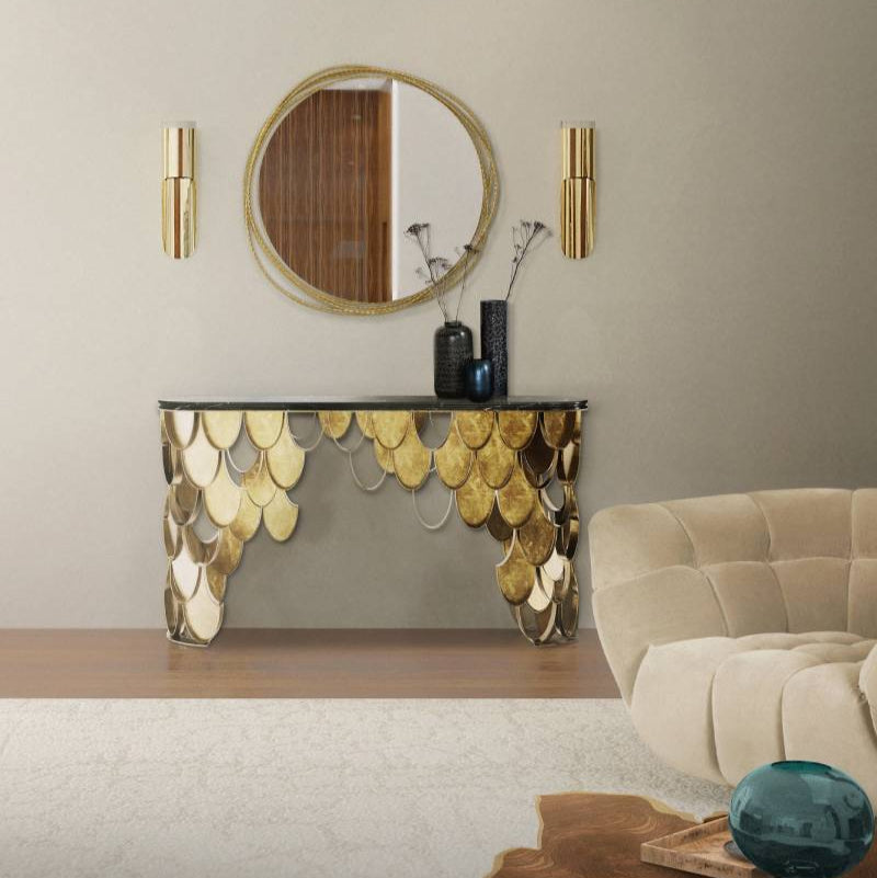 Kayan Round Mirror