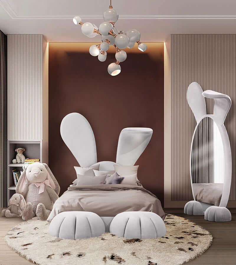 Bunny Floor Mirror