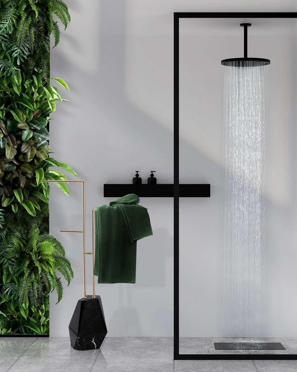 Diamond Towel Rack