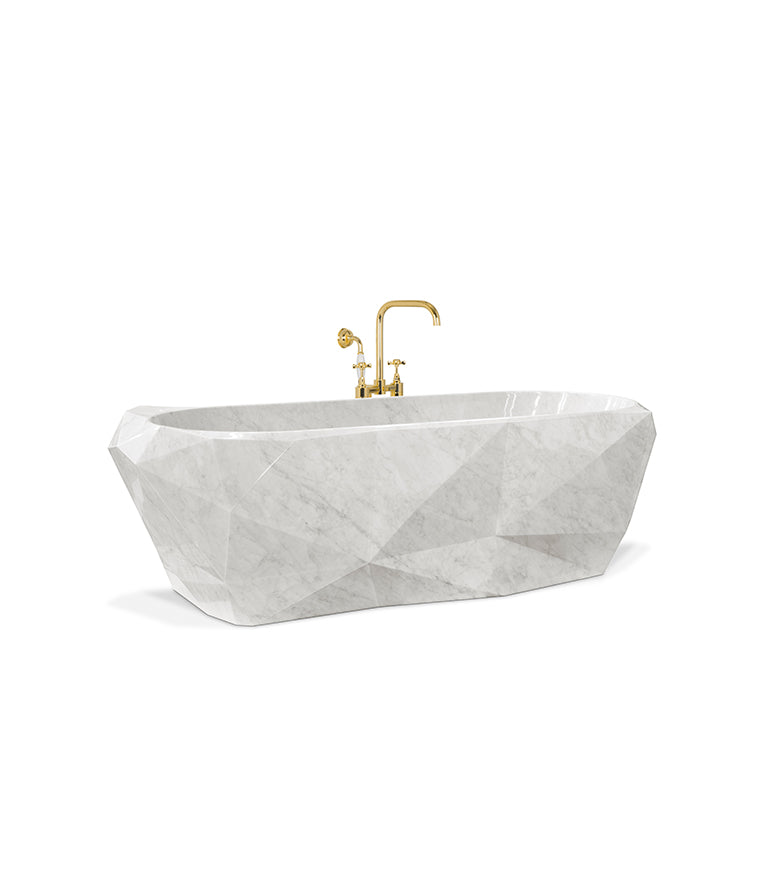 Diamond Marble Bathtub