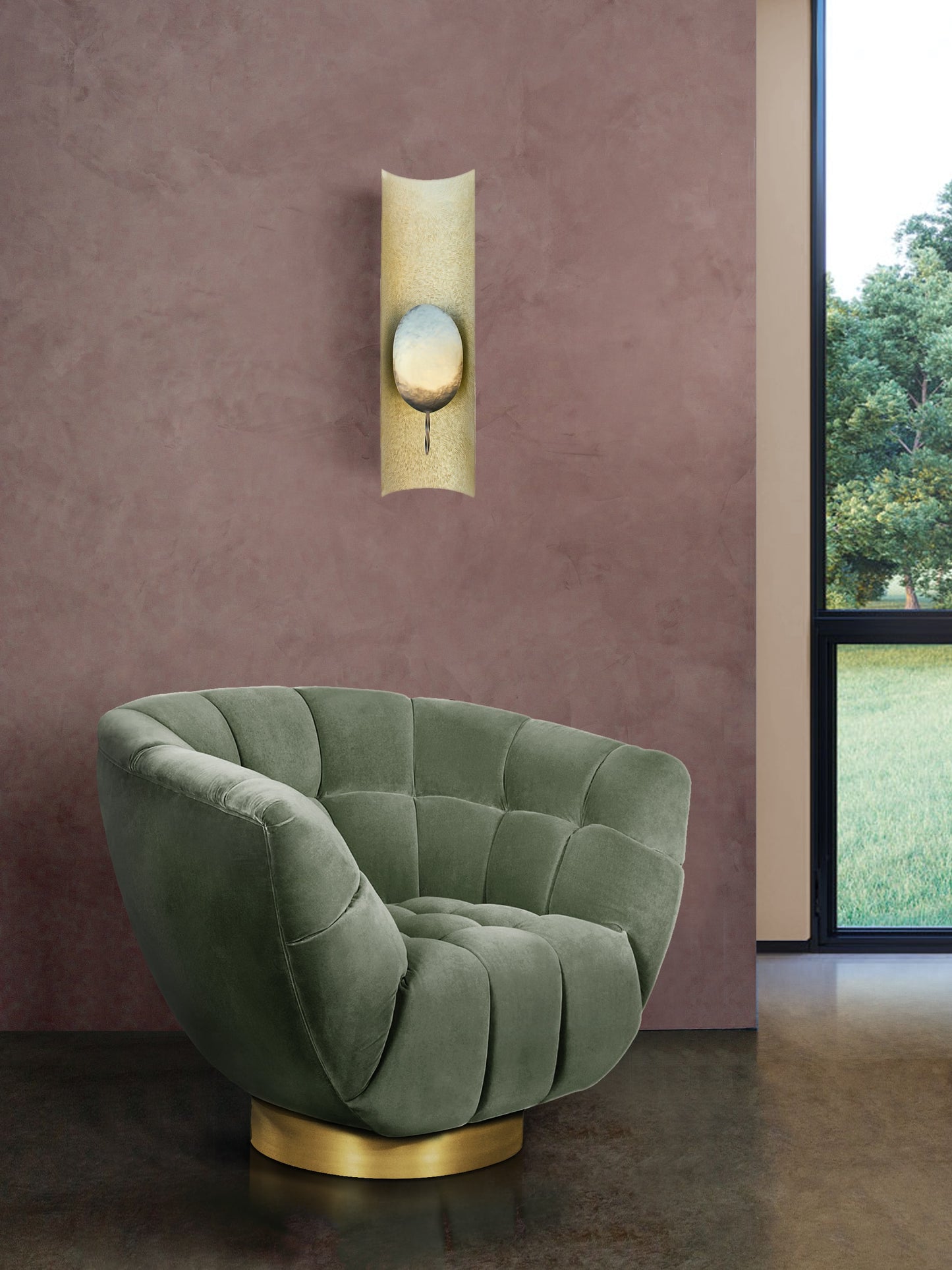 Panji Wall Light by Brabbu