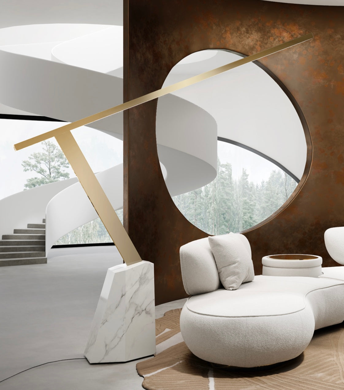 Nebo Floor Lamp by Luxxu