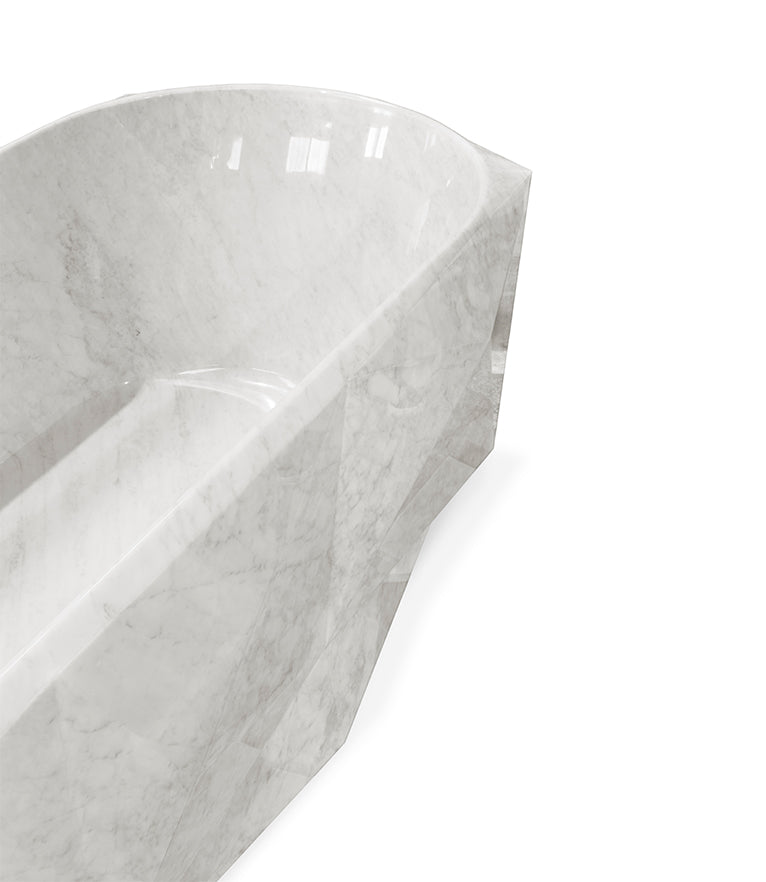 Diamond Marble Bathtub