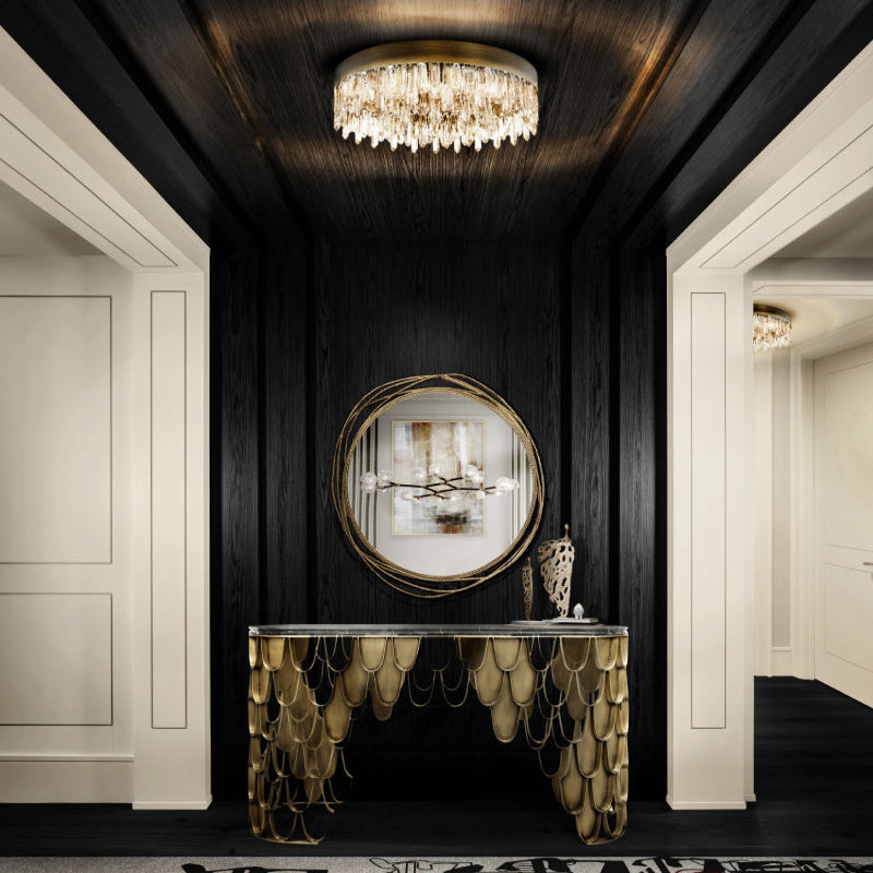 Kayan Round Mirror