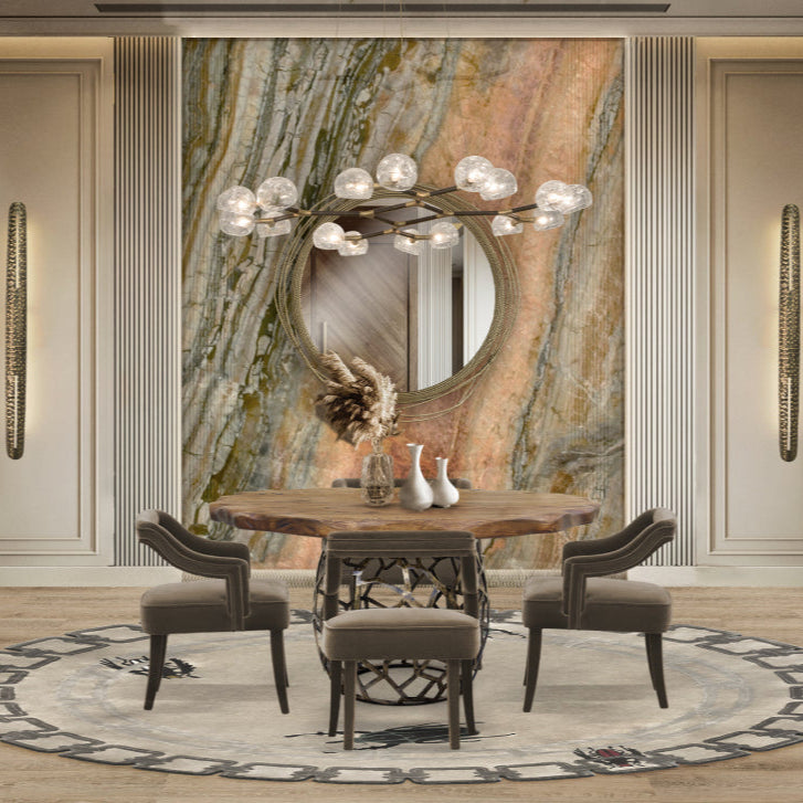 Kayan Round Mirror