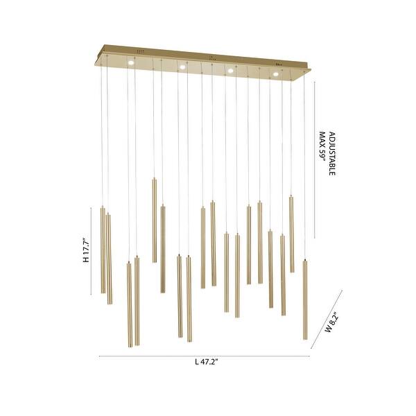 18-Light LED Chandelier