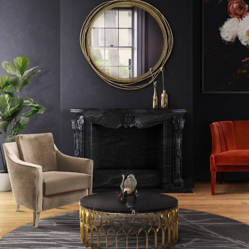 Kayan Round Mirror