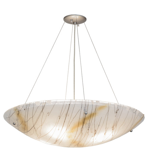 30"W Metro Fusion Ramoscelli Inverted Pendant by Meyda Lighting