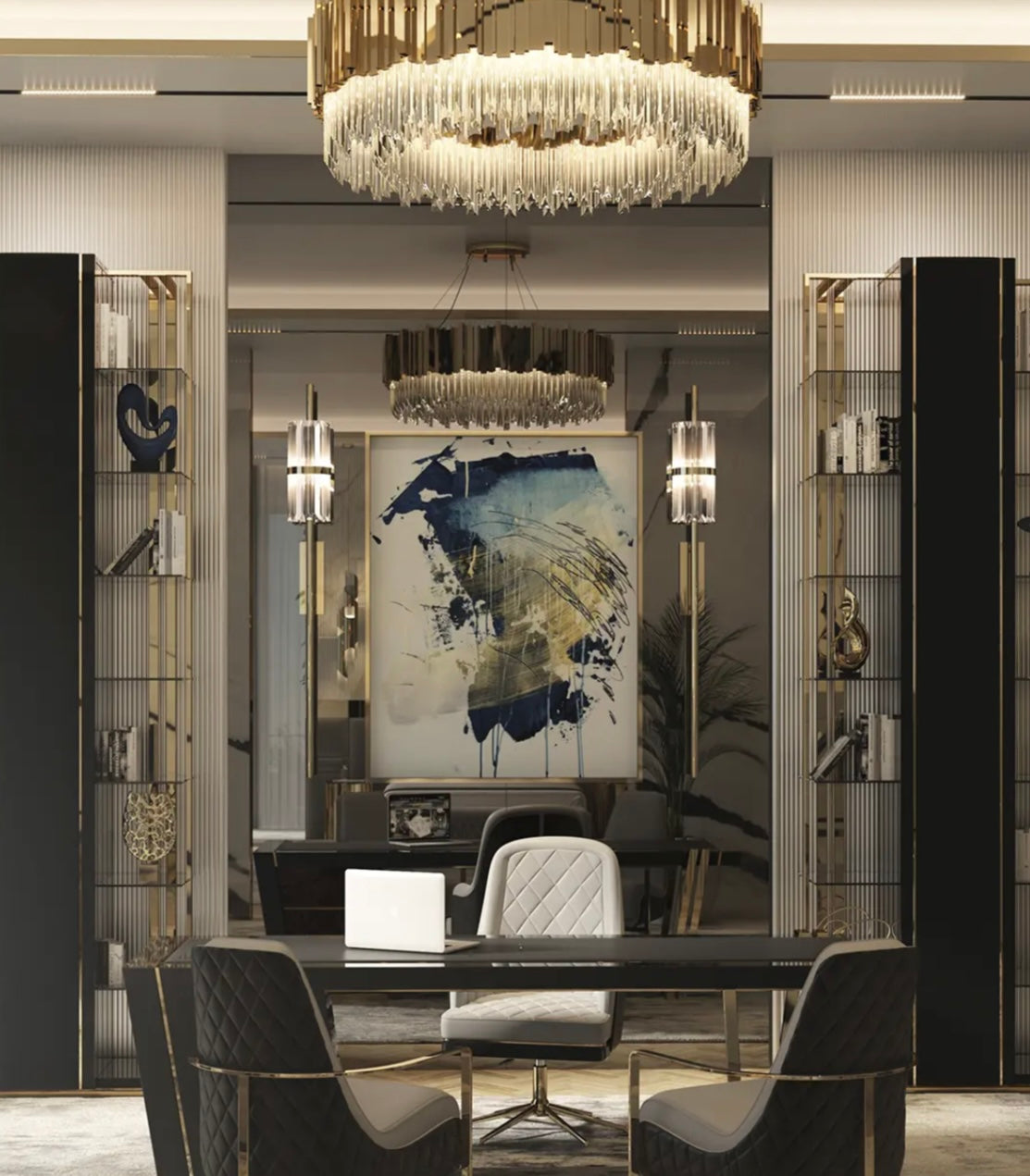 Liberty Torch Wall Lamp by Luxxu