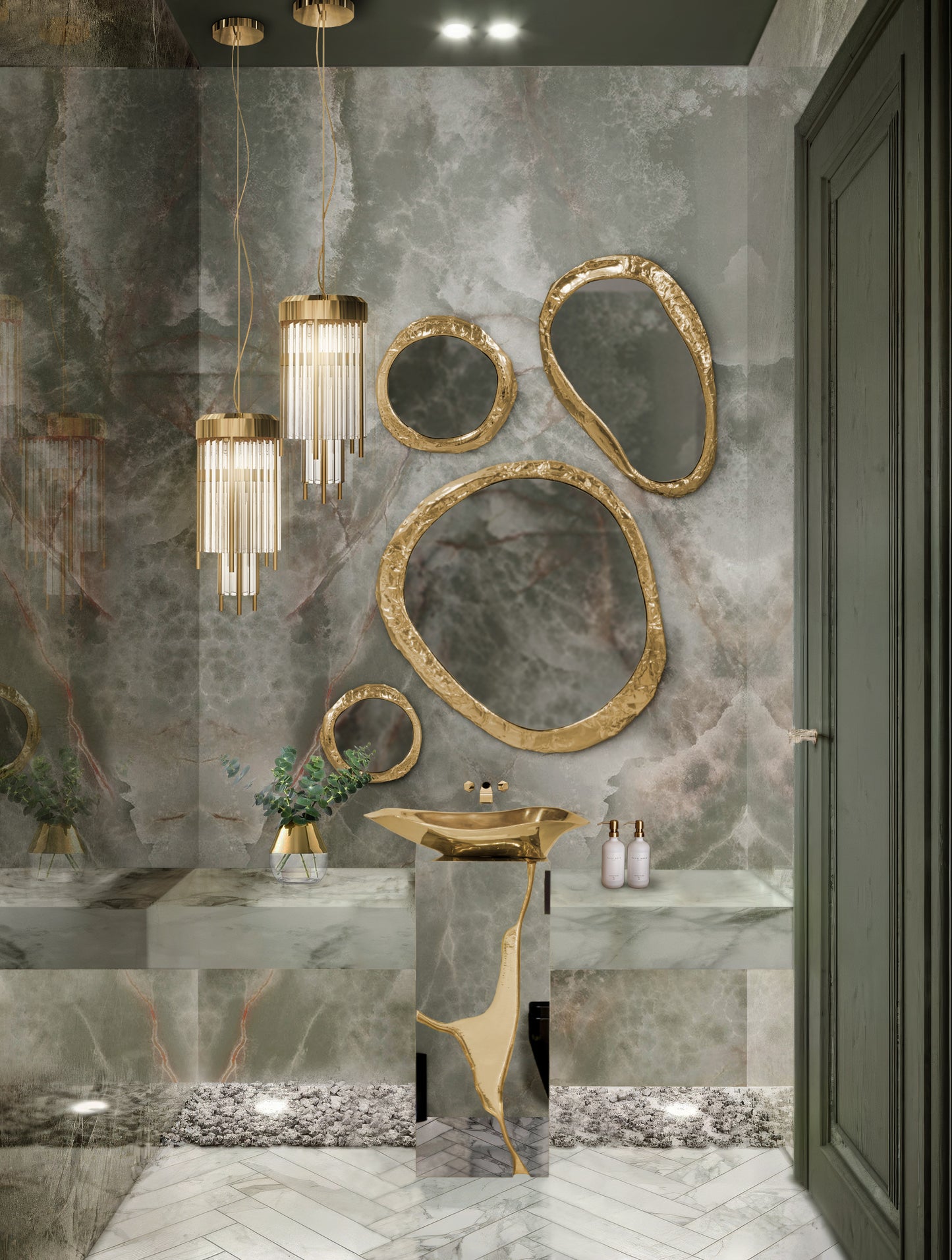 Lapiaz Pedestal Sink