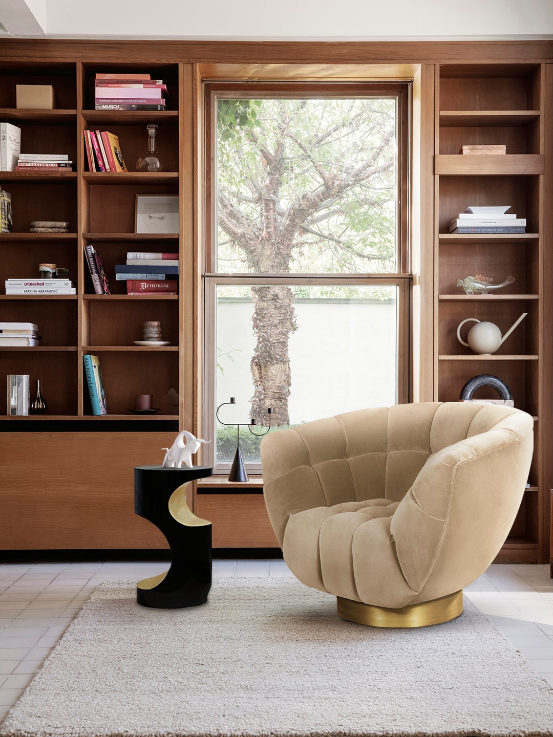Essex Swovel Armchair