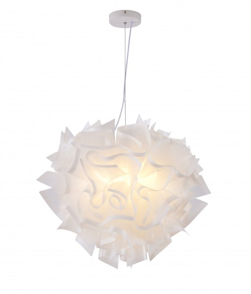 White Acrylic Chandelier