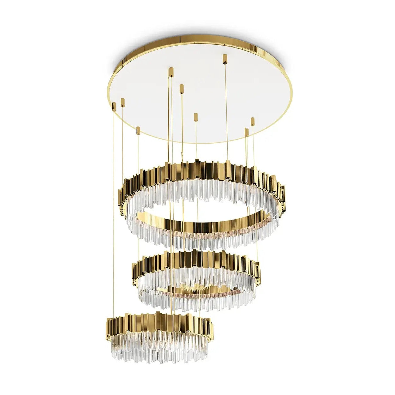 Empire Slim Chandelier III Luxxu - Front view