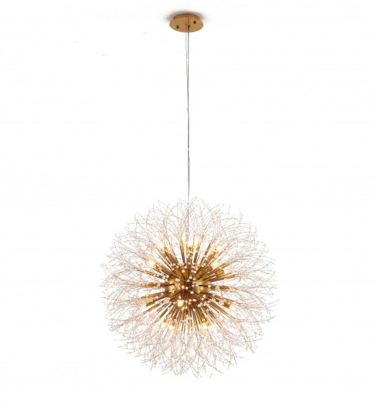 Clear Crystal Firework Chandelier