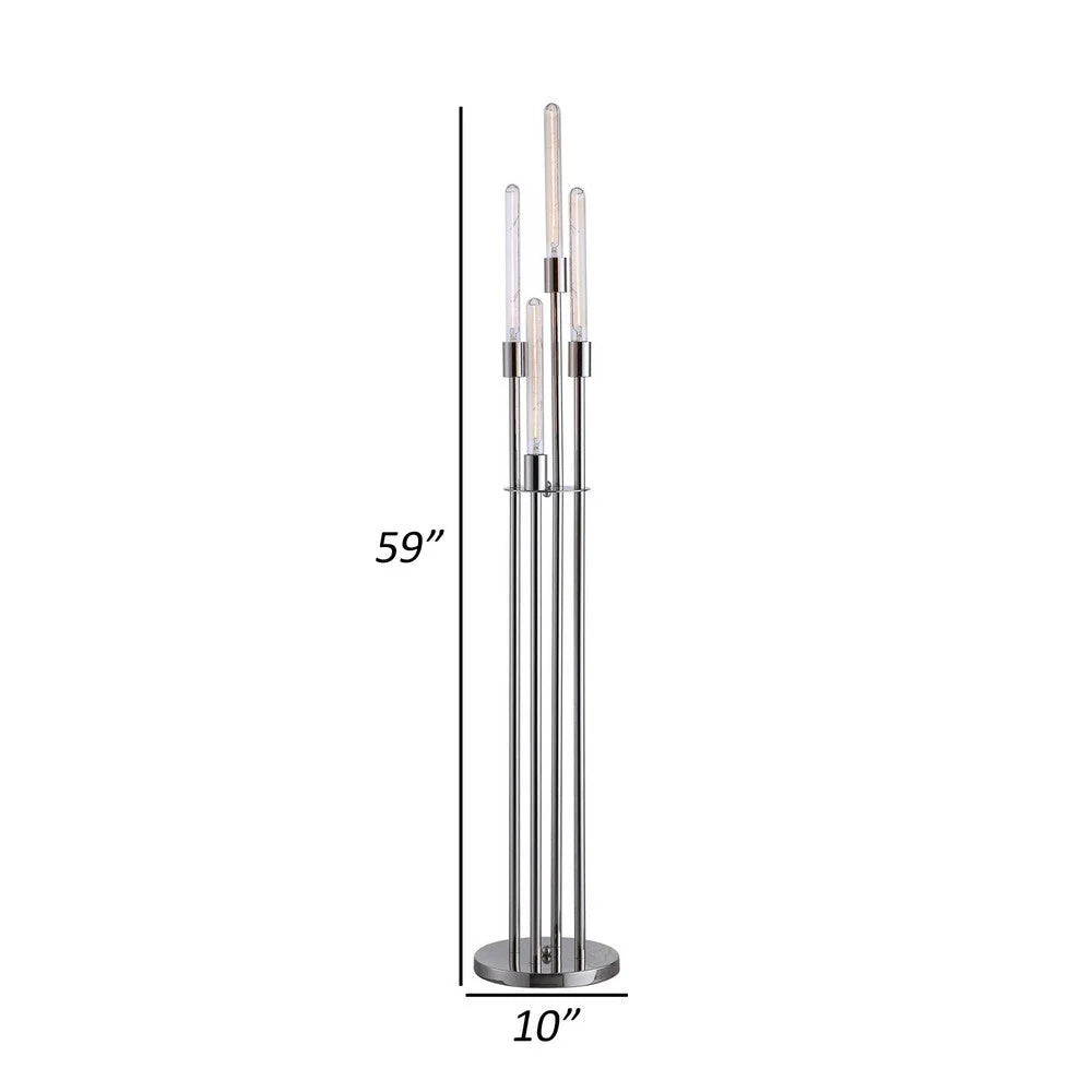 Nickel LED Floor Lamp
