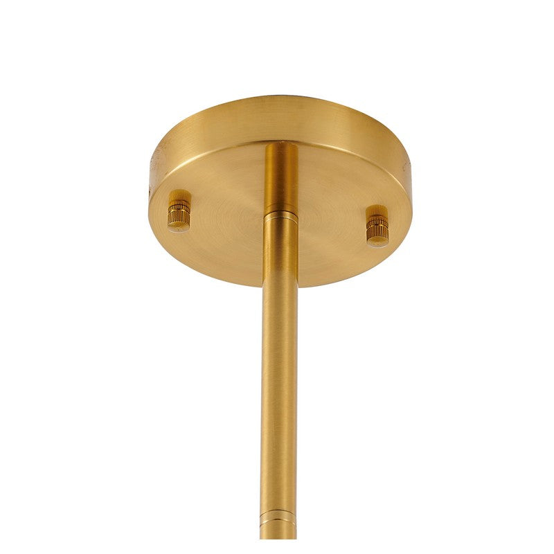 Elegant Iron Frame with Smoke Glass Shades & Adjustable Hanging Rods