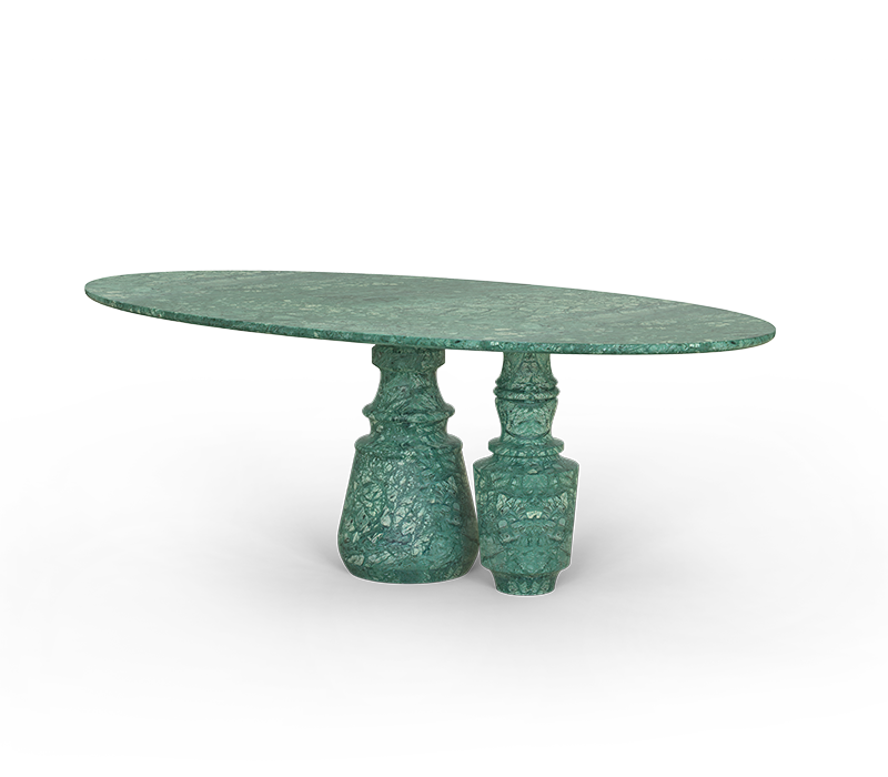 Pietra Oval Dining Table