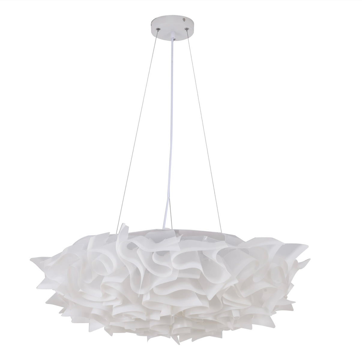 White Cloud LED Chandelier