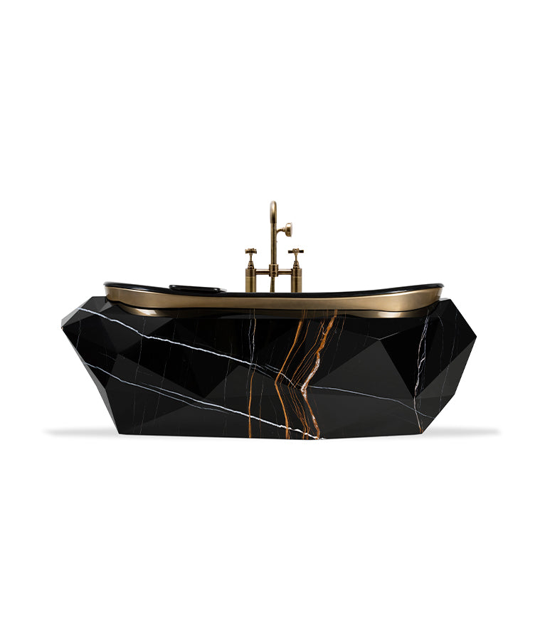 Diamond Marble Bathtub
