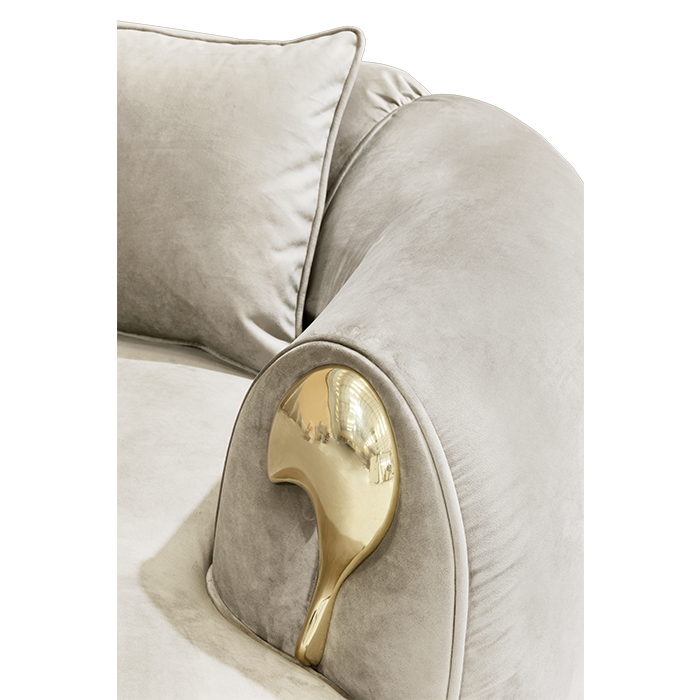 Soleil Curved Sofa
