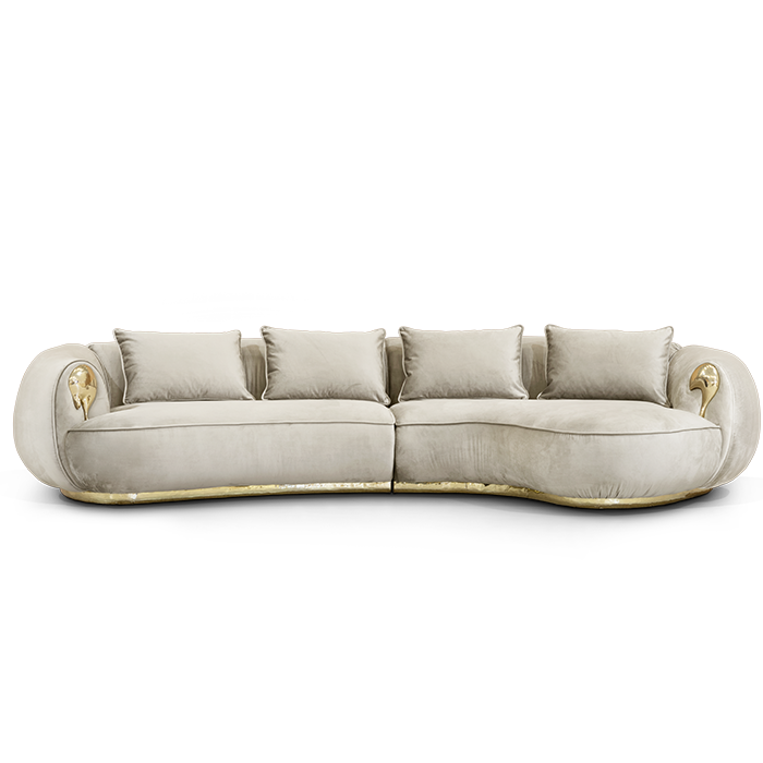 Soleil Curved Sofa