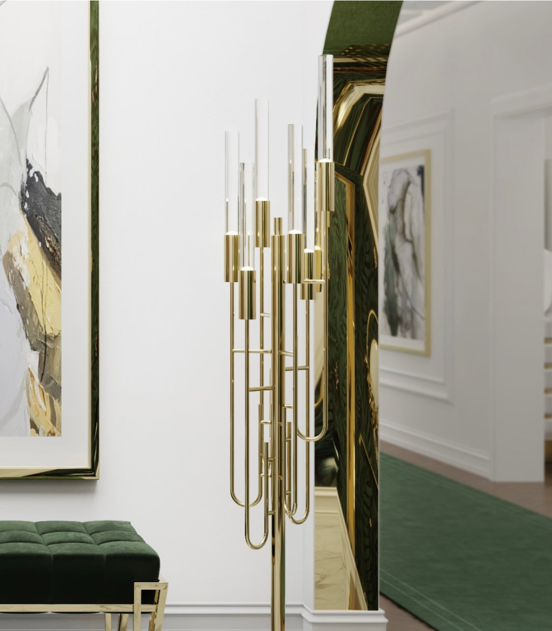 Gala Floor Lamp by Luxxu