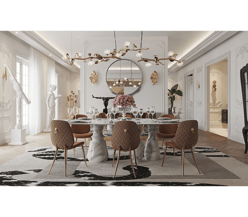 Pietra Oval Dining Table