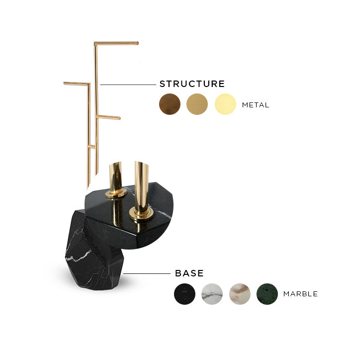 Diamond Towel Rack