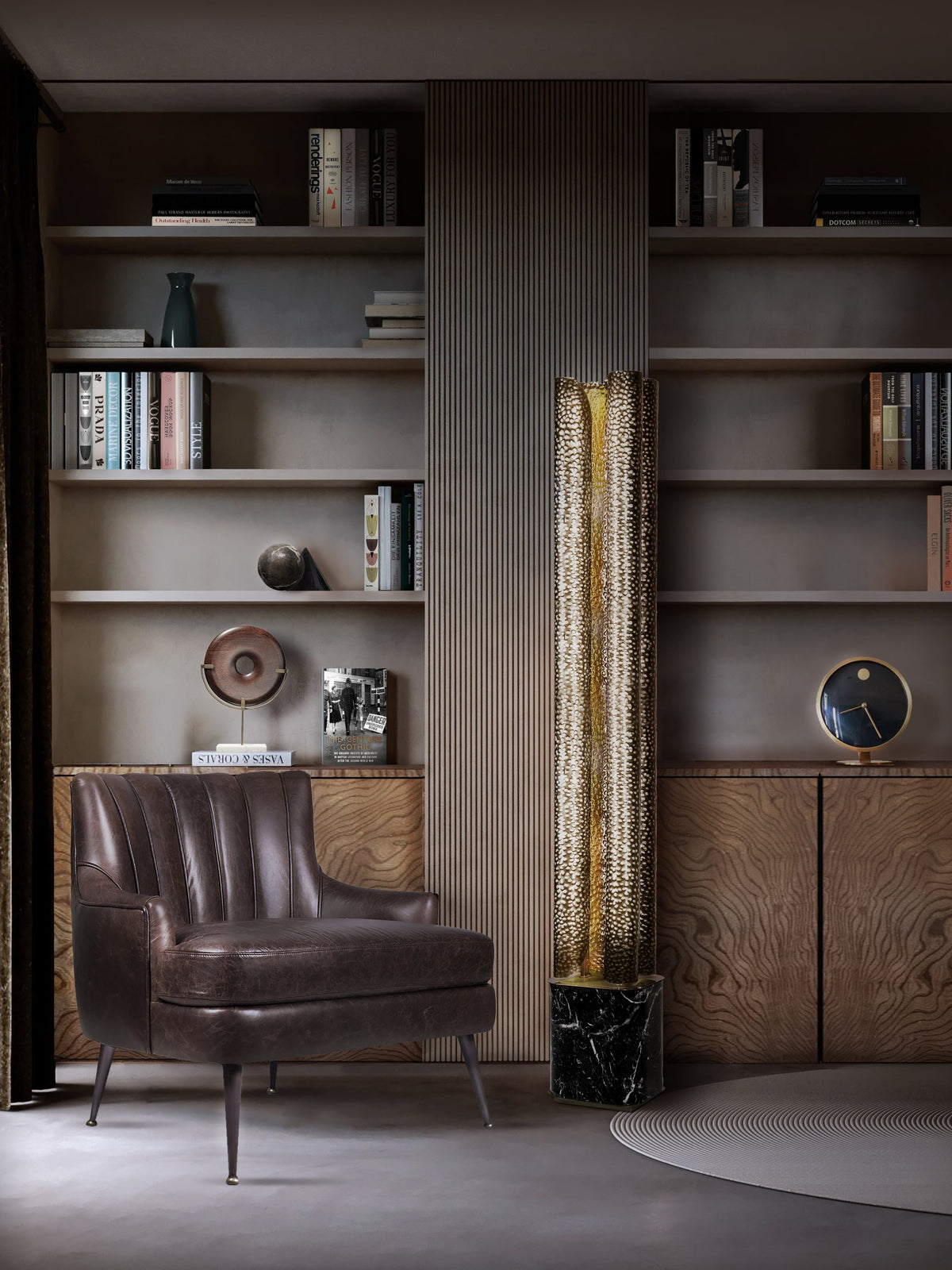 Vellum Floor Lamp by Brabbu