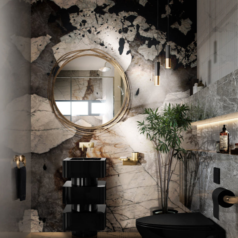 Kayan Round Mirror