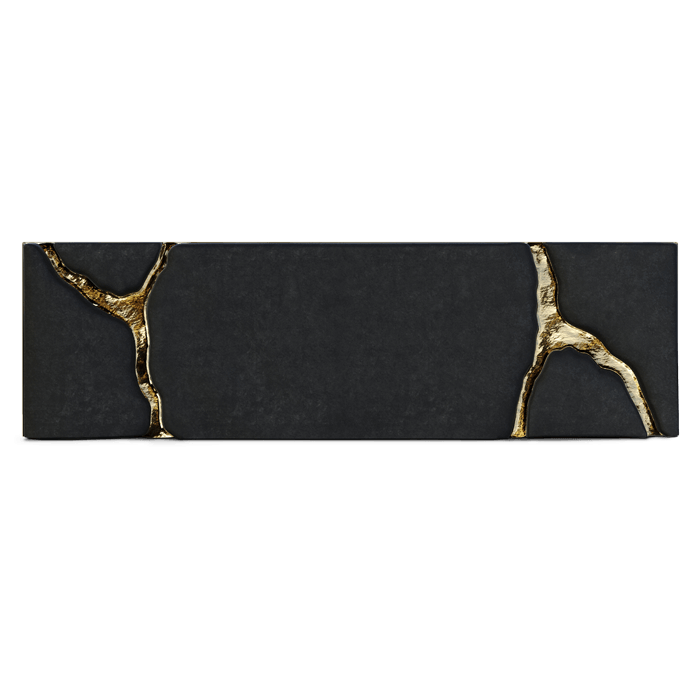 Lapiaz Black Bed & Headboard