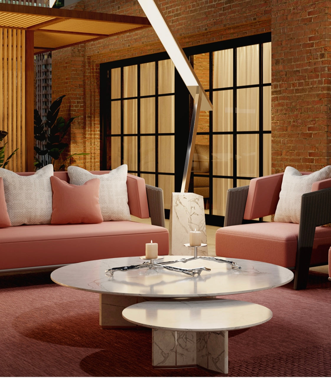 Nebo Floor Lamp by Luxxu