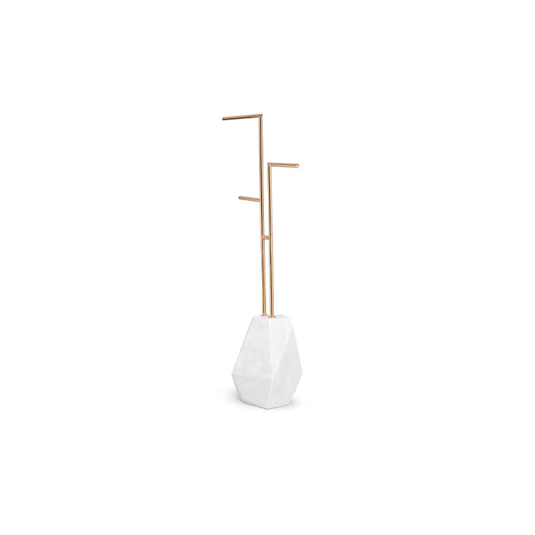 Diamond Towel Rack