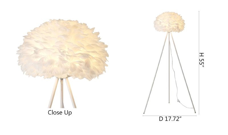 Feather Floor Lamp