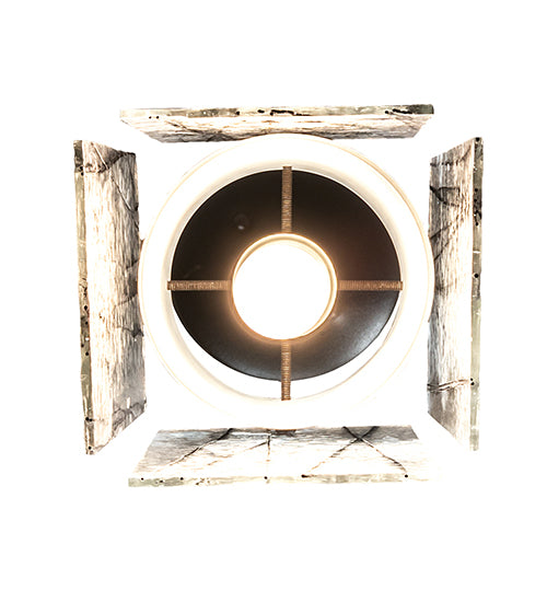 5" Square Metro Fusion Branches Quadrato Mini Pendant by Meyda Lighting