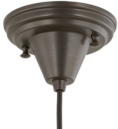 4"Sq Metro Fusion Distressed Draped Mini Pendant by Meyda Lighting