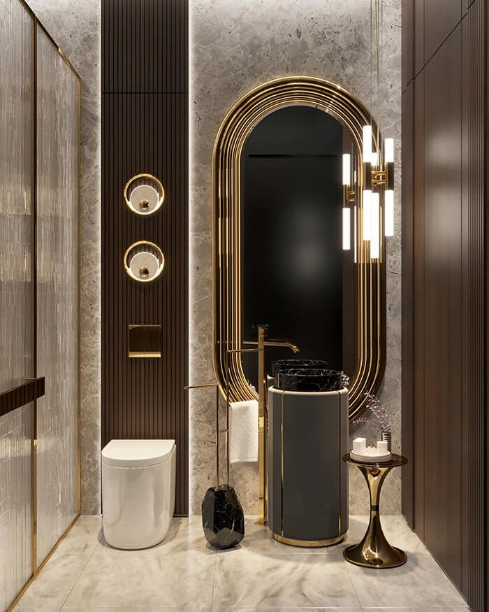Diamond Towel Rack