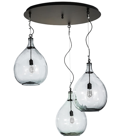 47"W Euri Tanta 3 LT Cascading Pendant