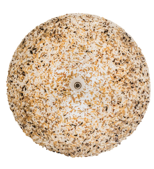 17"W Metro Fusion Rockscape Flushmount by Meyda Lighting