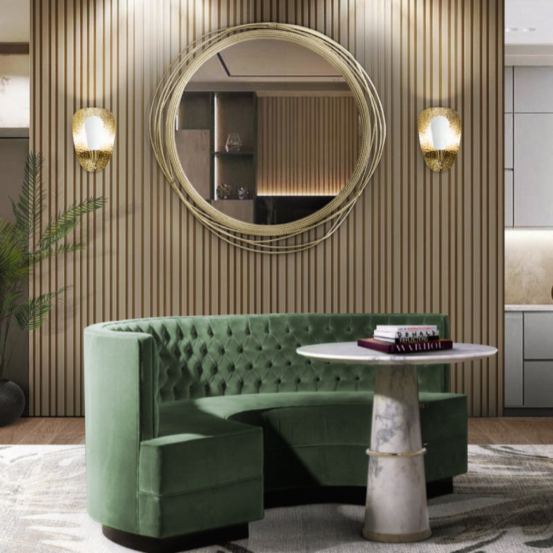 Kayan Round Mirror