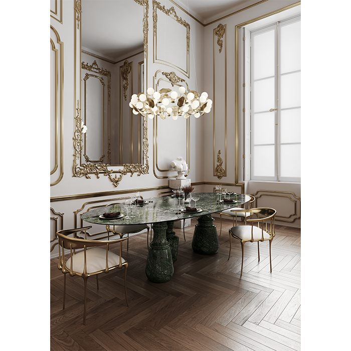 Pietra Oval XL Dining Table