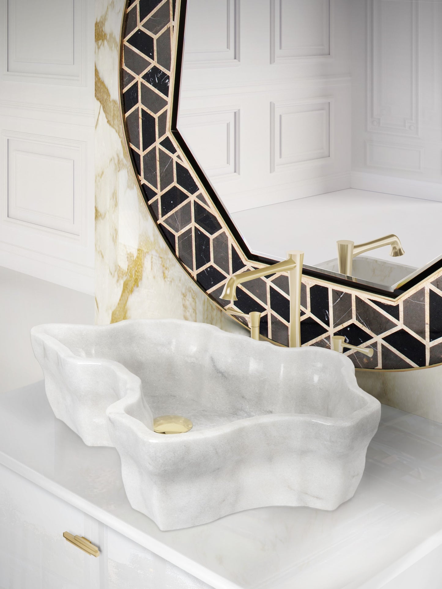 Timeless Three Hole Mixer Tap