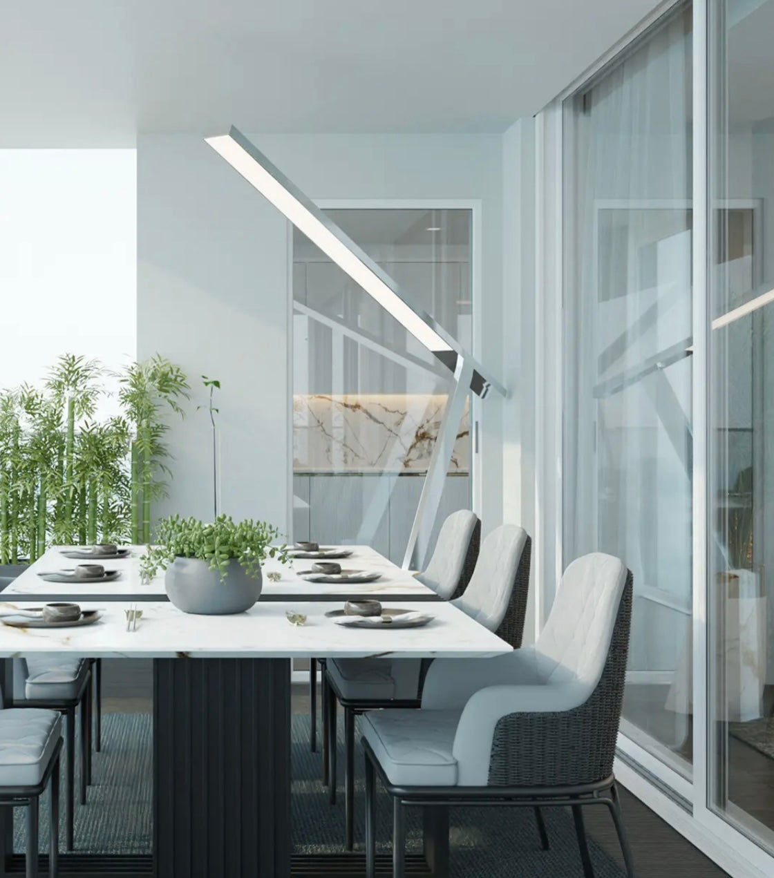 Nebo Floor Lamp by Luxxu