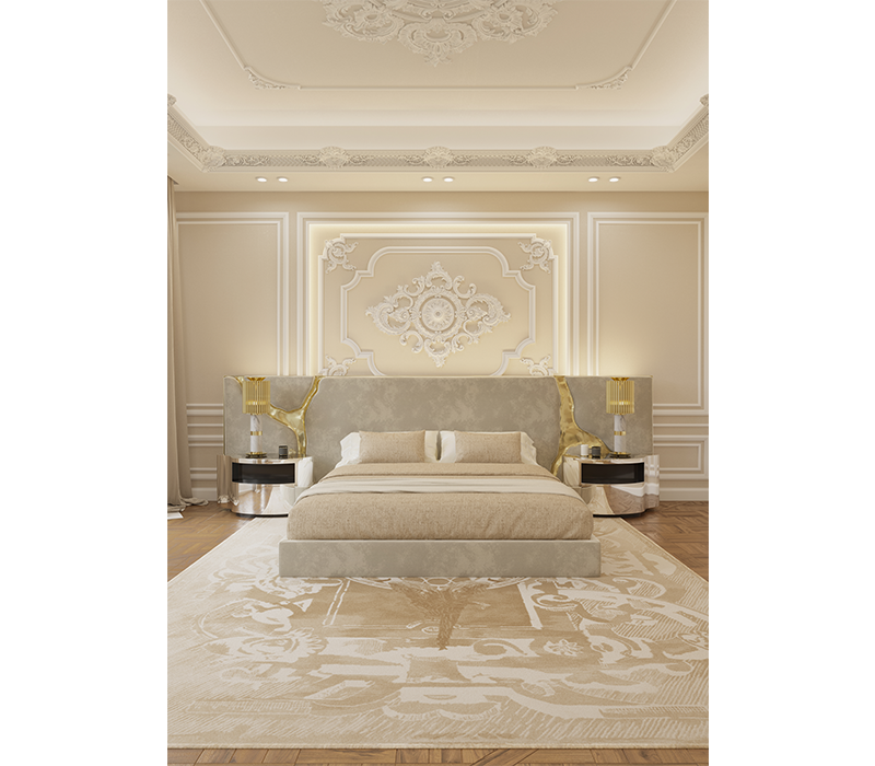 Lapiaz Black Bed & Headboard