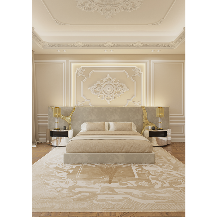 Lapiaz Black Bed & Headboard